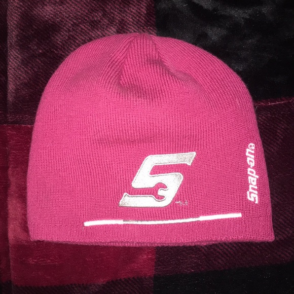 Pink Snap On Beanie | Poshmark